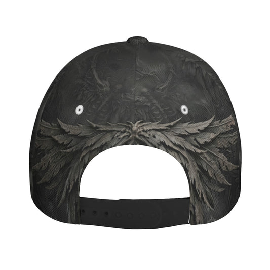 All-Over Print Peaked Cap With Box