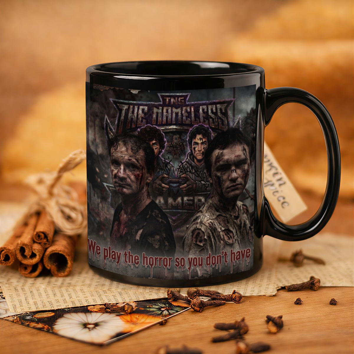 11oz Black Ceramic Mug