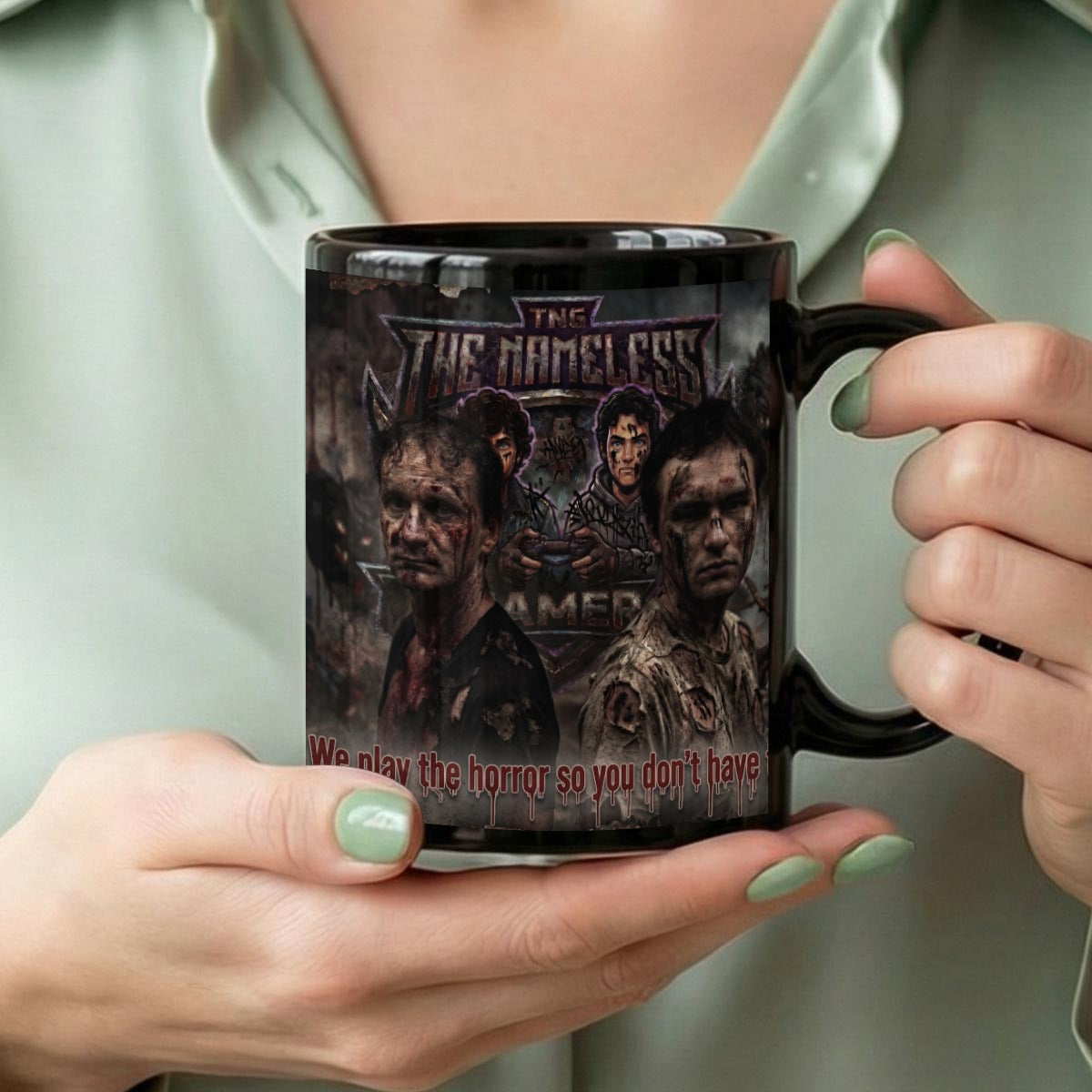 11oz Black Ceramic Mug